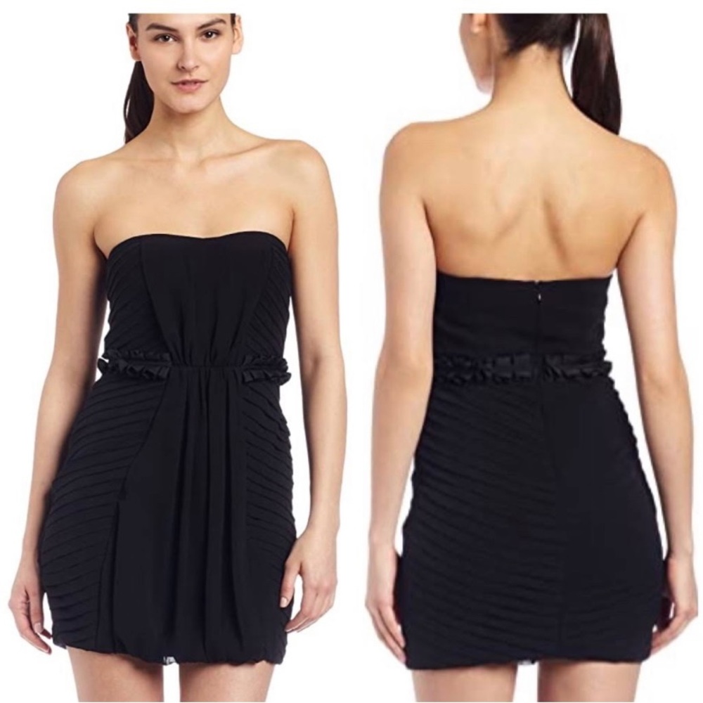 Bcbg black mini dress